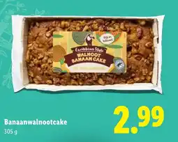 Lidl Banaanwalnootcake aanbieding