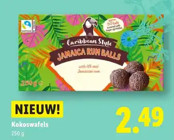 Lidl Kokoswafels aanbieding