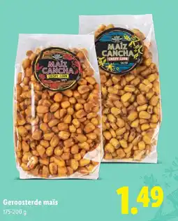 Lidl Geroosterde maïs aanbieding