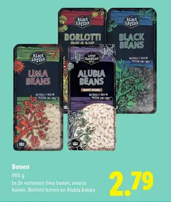 Lidl Bonen aanbieding