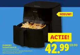 Lidl Silvercrest heteluchtfriteuse XL aanbieding