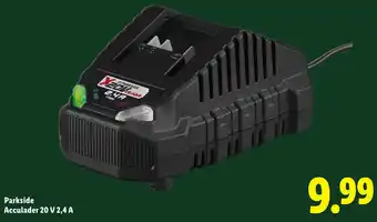 Lidl Parkside Acculader 20 V 2,4 A aanbieding