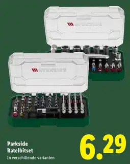 Lidl Parkside Ratelbitset aanbieding