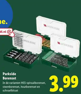 Lidl Parkside Borenset aanbieding