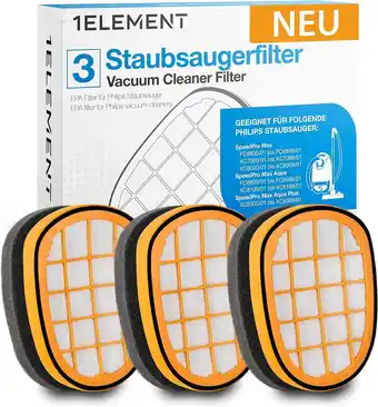 Amazon Filters voor Philips SpeedPro Max (3) aanbieding