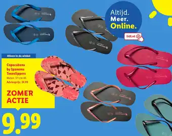 Lidl Copacabana by Ipanema Teenslippers aanbieding