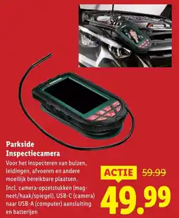 Lidl Parkside Inspectiecamera aanbieding