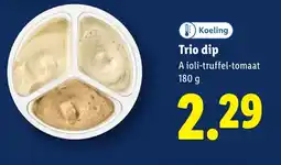Lidl Trio dip aanbieding