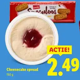 Lidl Cheesecake spread aanbieding