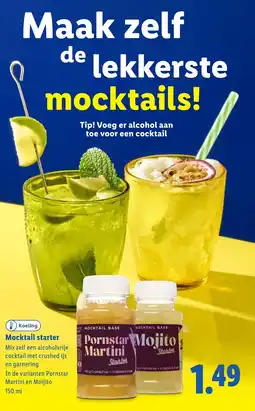 Lidl Mocktail starter aanbieding