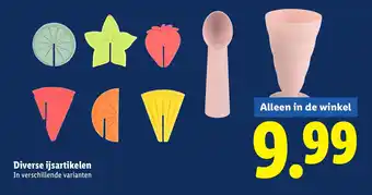 Lidl Diverse ijsartikelen aanbieding