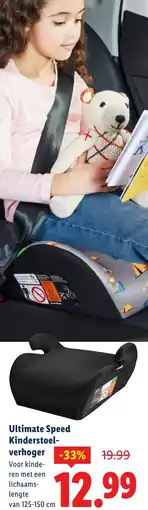 Lidl Ultimate Speed Kinderstoel Verhoger aanbieding