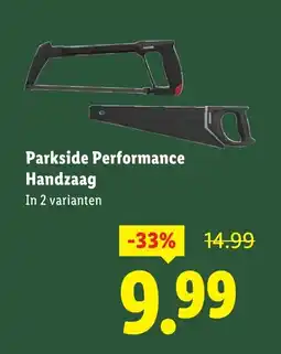 Lidl Parkside performance handzaag aanbieding