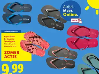 Lidl Copacabana by Ipanema Teenslippers aanbieding
