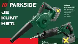 Lidl Parkside Accu-reciprozaag 20 V aanbieding