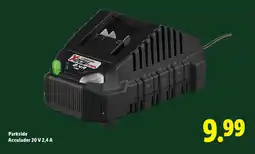 Lidl Parkside Acculader 20 V 2,4 A aanbieding