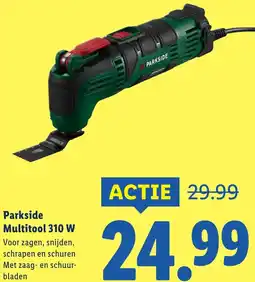 Lidl Parkside Multitool 310 W aanbieding
