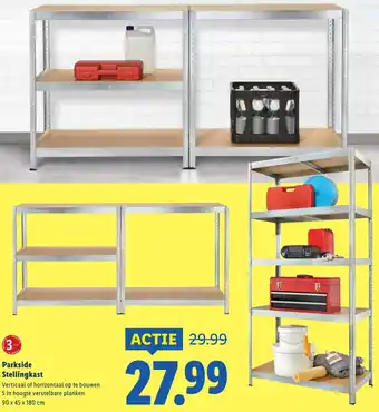 Lidl Parkside Stellingkast aanbieding