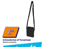Action Schoudertas of heuptasje aanbieding