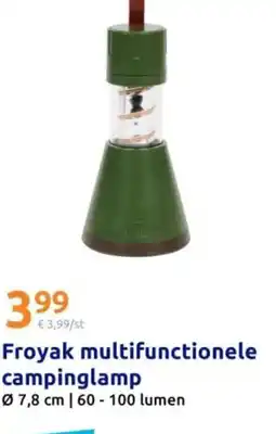 Action Froyak multifunctionele campinglamp aanbieding