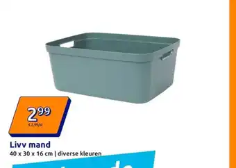 Action Livv mand aanbieding