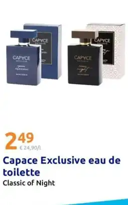 Action Capace Exclusive eau de toilette aanbieding