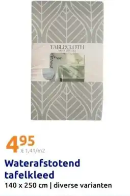 Action Waterafstotend tafelkleed aanbieding