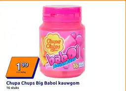 Action Chupa Chups Big Babol kauwgom aanbieding