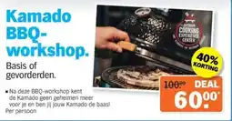 Albert Heijn Kamado BBQ workshop aanbieding