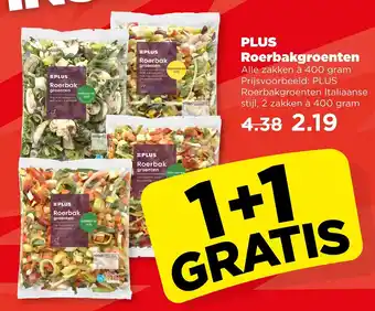 PLUS PLUS Roerbakgroenten aanbieding