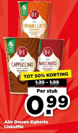 PLUS Alle Douwe Egberts IJskoffie aanbieding