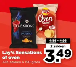 PLUS Lay's Sensations of oven aanbieding