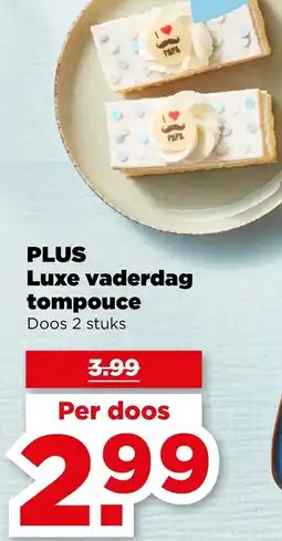 PLUS PLUS Luxe vaderdag tompouce aanbieding