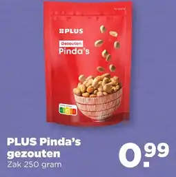 PLUS PLUS Pinda's Gezouten aanbieding