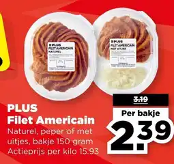 PLUS PLUS Filet Americain aanbieding