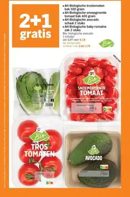 Albert Heijn Keuze uit ruim 1900 lekkere biologische producten. aanbieding