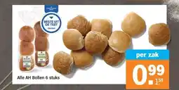 Albert Heijn Alle AH Bollen 6 stuks aanbieding