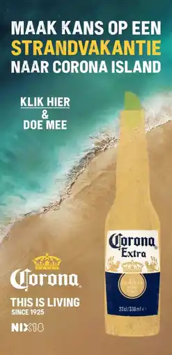 Albert Heijn MAAK KANS OP EEN STRANDVAKANTIE NAAR CORONA ISLAND aanbieding