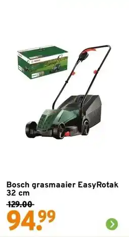 GAMMA Bosch grasmaaier EasyRotak 32 cm aanbieding