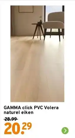 GAMMA GAMMA click PVC Volera naturel eiken aanbieding