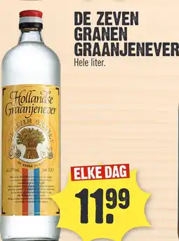 Super Dirck 3 DE ZEVEN GRANEN GRAANJENEVER aanbieding