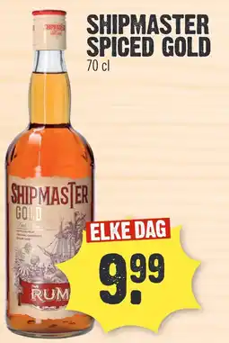 Super Dirck 3 SHIPMASTER SPICED GOLD aanbieding