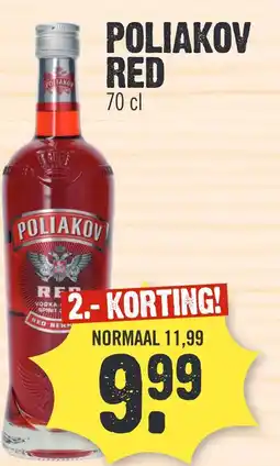 Super Dirck 3 POLIAKOV RED aanbieding