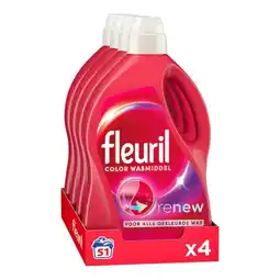Plein.nl 4x Fleuril Vloeibaar Wasmiddel aanbieding