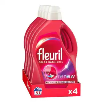 Plein.nl 4x Fleuril Vloeibaar Wasmiddel aanbieding