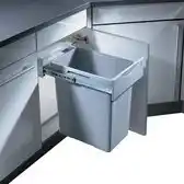 Bol.com Hailo Easy-Cargo Inbouw Prullenbak - 40 l - Grijs aanbieding