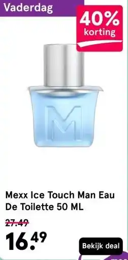 Etos Mexx Ice Touch Man Eau De Toilette 50 ML aanbieding
