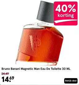 Etos Bruno Banani Magnetic Man Eau De Toilette 30 ML aanbieding