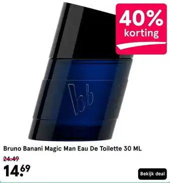Etos Bruno Banani Magic Man Eau De Toilette 30 ML aanbieding