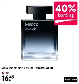 Etos Mexx Black Man Eau De Toilette 50 ML aanbieding